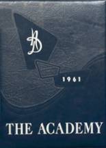 Academy of Notre Dame 1961 yearbook cover photo