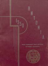 St. Anthony High School 1950 yearbook cover photo