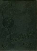 North Augusta High School 1954 yearbook cover photo