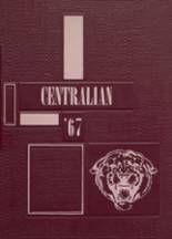 Hancock Central High School 1967 yearbook cover photo