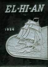 Elderton High School 1954 yearbook cover photo