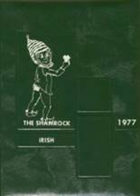 Shamrock High School 1977 yearbook cover photo