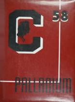 Chittenango High School 1958 yearbook cover photo