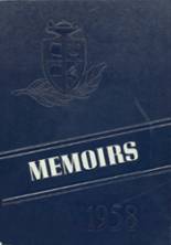 Hampton Bays High School 1958 yearbook cover photo