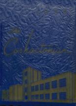 Conesville High School 1955 yearbook cover photo