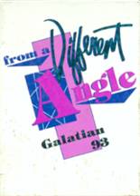 Galatia Community High School 1993 yearbook cover photo