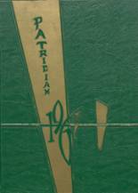 St. Patrick's High School 1961 yearbook cover photo