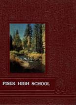 1984 Pisek High School Yearbook from Pisek, North Dakota cover image