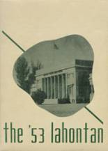 Churchill County High School 1953 yearbook cover photo
