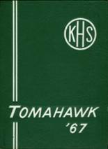 Kecoughtan High School 1967 yearbook cover photo