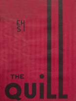 1935 East High School Yearbook from Des moines, Iowa cover image