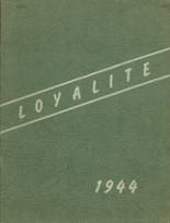 Loyal High School 1944 yearbook cover photo