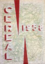 Ceres High School 1958 yearbook cover photo