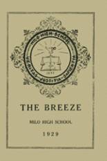 1929 Milo High School Yearbook from Milo, Maine cover image