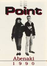 Wells High School 1990 yearbook cover photo