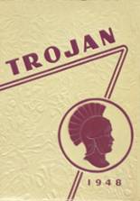 Troy High School 1948 yearbook cover photo