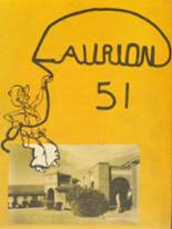 Shafter High School 1951 yearbook cover photo