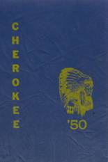 Creston High School 1950 yearbook cover photo