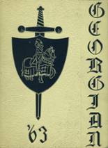 St. George High School 1963 yearbook cover photo