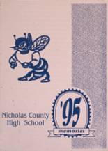 Nicholas High School 1995 yearbook cover photo