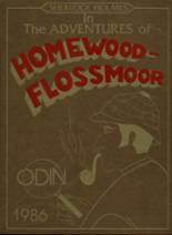 Homewood-Flossmoor High School 1986 yearbook cover photo