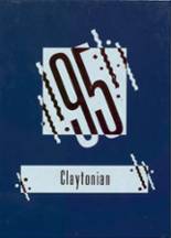 Clay City Community High School 1995 yearbook cover photo