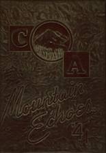 Campion Academy 1941 yearbook cover photo
