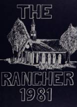 Boys Ranch High School 1981 yearbook cover photo