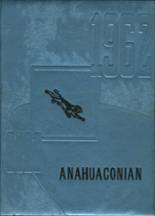 Anahuac High School 1962 yearbook cover photo