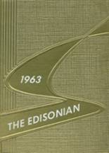 Edison Technical High School 1963 yearbook cover photo