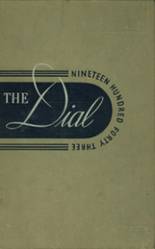 1943 The Hill School Yearbook from Pottstown, Pennsylvania cover image