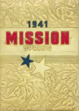 Mission High School 1941 yearbook cover photo