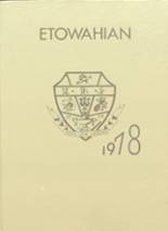 Etowah High School 1978 yearbook cover photo