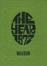 Waupun High School 1972 yearbook cover photo