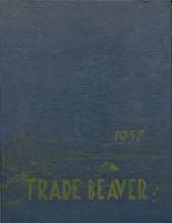Springfield Trade High School 1957 yearbook cover photo