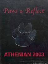 Athens Area High School 2003 yearbook cover photo