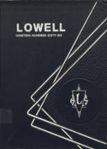 Lowell High School 1966 yearbook cover photo