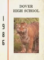 Dover High School 1986 yearbook cover photo