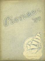 Swanton High School 1954 yearbook cover photo