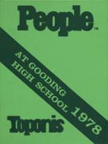 1978 Gooding High School Yearbook from Gooding, Idaho cover image