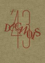 Decatur High School 1943 yearbook cover photo