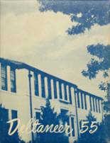 Drew High School 1955 yearbook cover photo