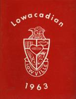 Lowville Academy 1963 yearbook cover photo