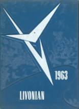 1963 Livonia High School Yearbook from Livonia, New York cover image