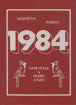 Marietta High School 1984 yearbook cover photo