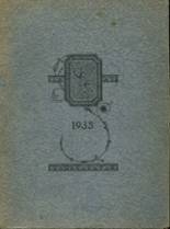 Veedersburg High School 1935 yearbook cover photo