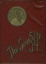 Penn High School 1954 yearbook cover photo