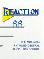Raymond Central High School 1988 yearbook cover photo