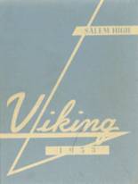 Salem High School 1953 yearbook cover photo