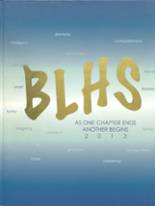 Big Lake High School 2013 yearbook cover photo
